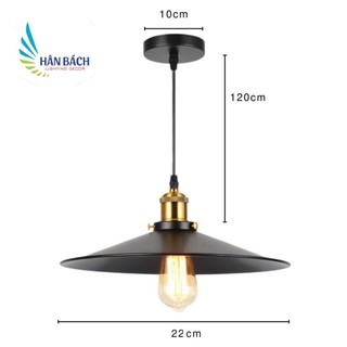 Đèn thả trần trang trí hình đĩa ( Chưa bóng )