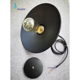 Đèn thả trần trang trí hình đĩa ( Chưa bóng )