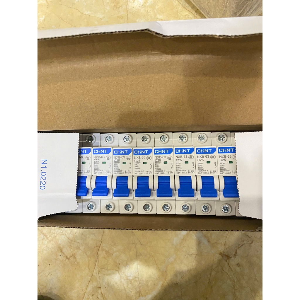 Attomat chint NXB-63 1P 25A