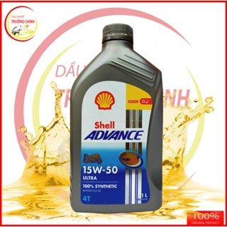 Nhớt Shell Advance Ultra 15W50 1L dành cho Xe Phân khối lớn nhập khẩu Thailand