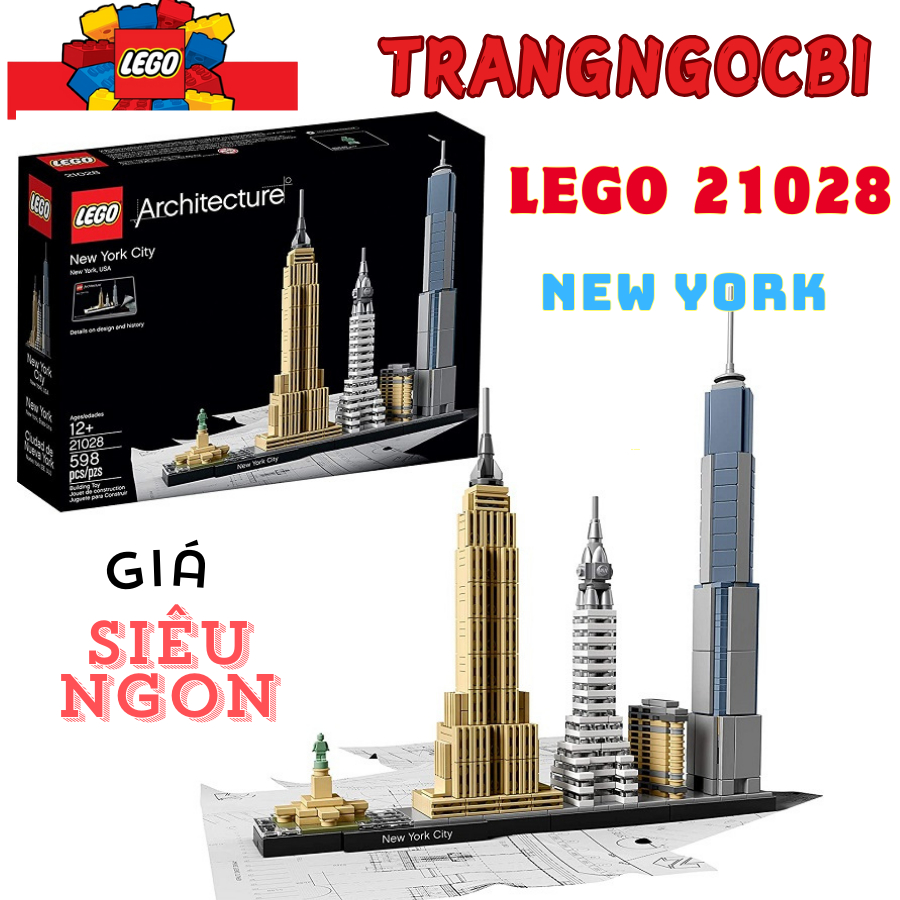 LEGO 21028 Architecture -Thành Phố New York