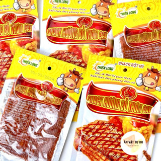  Sỉ Túi 50 gói Snack Hương Bò Thơm Cay ,Sườn Bò Miếng Thiên Long  Đồ Ăn Vặt 1k 