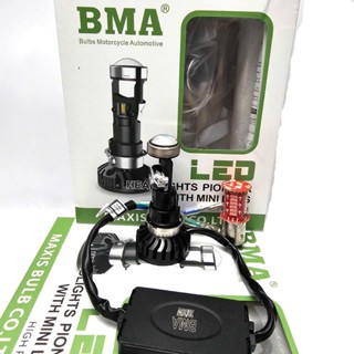 Đèn pha led M8C 40W tí hon lắp M5 Wave , Dream , Yaz Sirius đầu nhỏ, Ex nhỏ, SH Ý, SH mode ,Airblade Thái, 67...