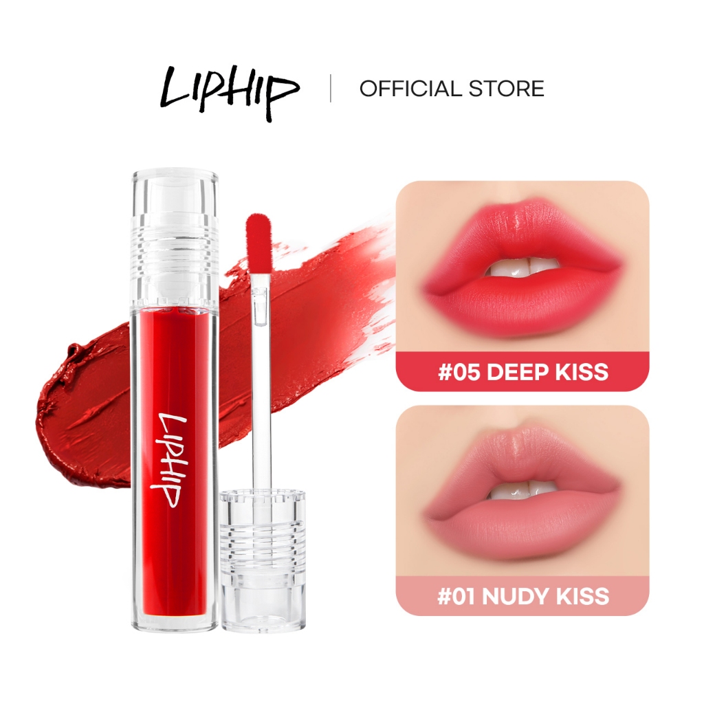 (Seung Thảo) Son kem mịn lì lâu phai LIPHIP mẫu mới 2024 (Full VAT) | BigBuy360 - bigbuy360.vn