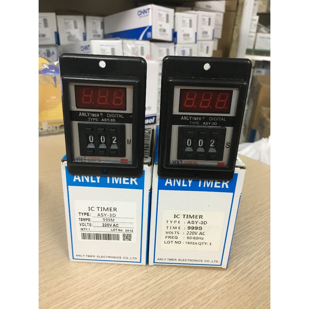 Rơle thời gian 999s ANLY ASY-3D