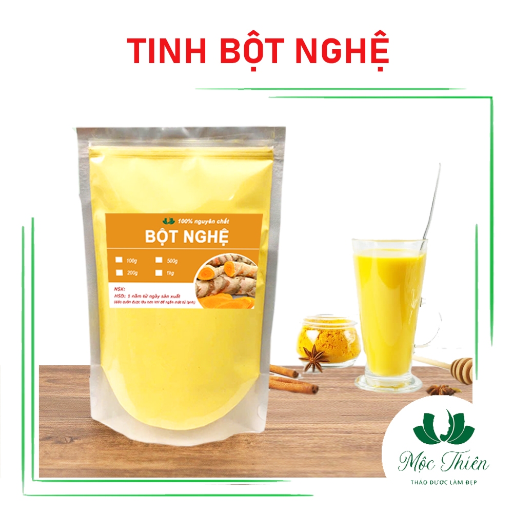 Tinh bột nghệ vàng nguyên chất 500g