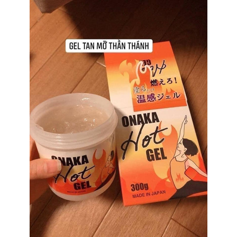 Hot gel onaka giảm mỡ bụng 300g Nhật bản