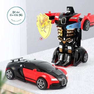 [HỎA TỐC HCM] Đồ chơi robot biến hình, ô tô biến hình thành robot cho bé trai, đồ chơi biến hình quà tặng cho bé