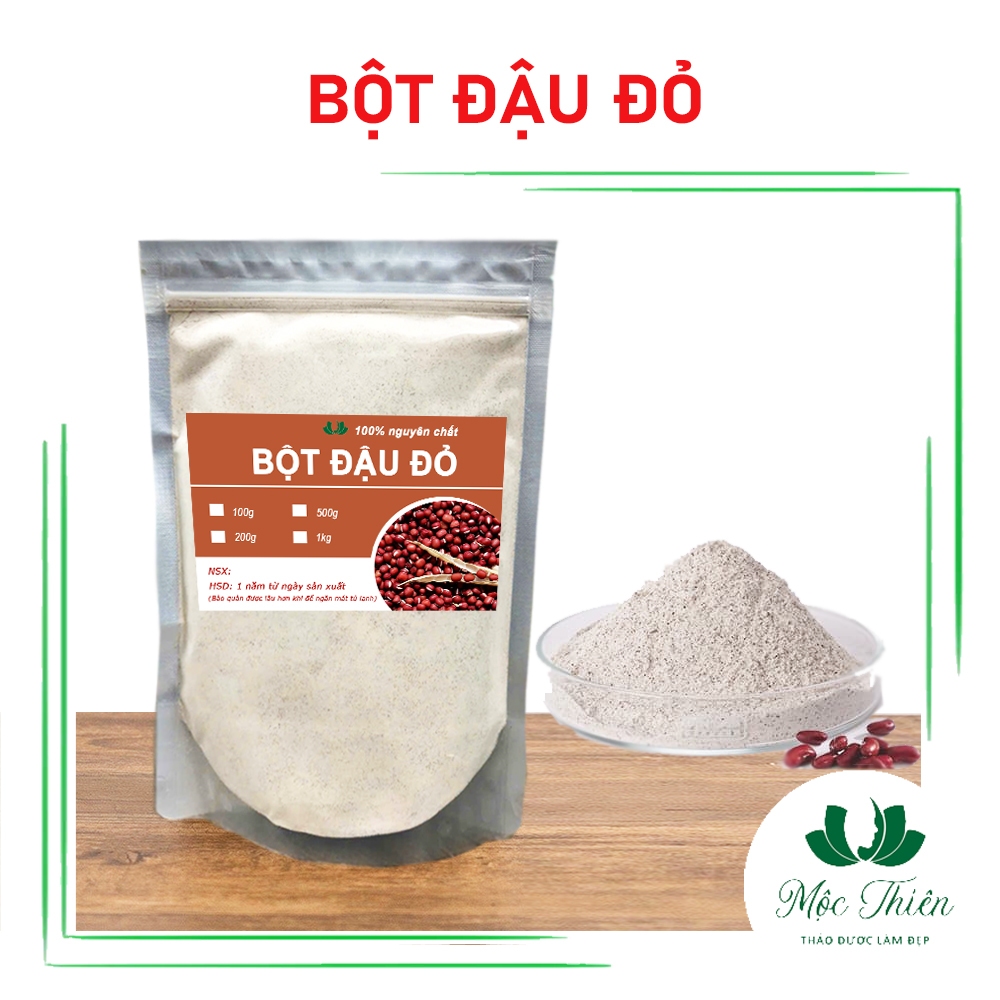 Bột đậu đỏ nguyên chất 1kg