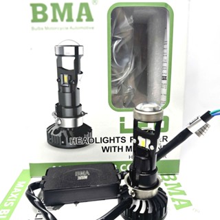 Đèn pha led bi cầu mini M8C M8 TÍ HON chân dream, H7, H4 Bảo hành 6 tháng LẮP OTO, XE MÁY