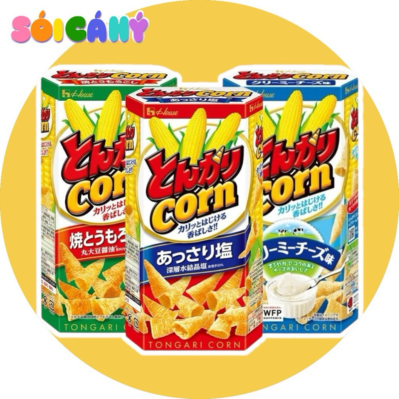 Snack bắp nón Tongari Corn 𝟕𝟎𝐠𝐫
