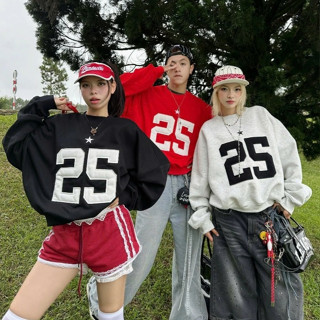 AB HOUSE - Áo sweater 25 TWENTY FIVE form rộng Boxy Top nam nữ Gonz.brand2