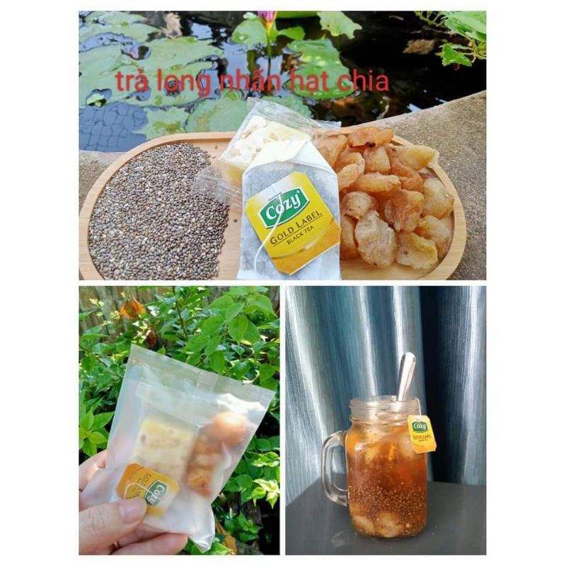Trà Long nhãn hạt chia bổ dưỡng