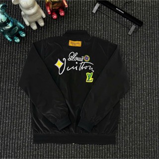 Áo Khoác Gió Nam Nữ LV Logo Chữ In Cực Nét Gió 2 Lớp Chất Sịn Cực Đẹp Chuẩn Form-Áo Khoác Gió Hàng Đẹp Hottrend 2024