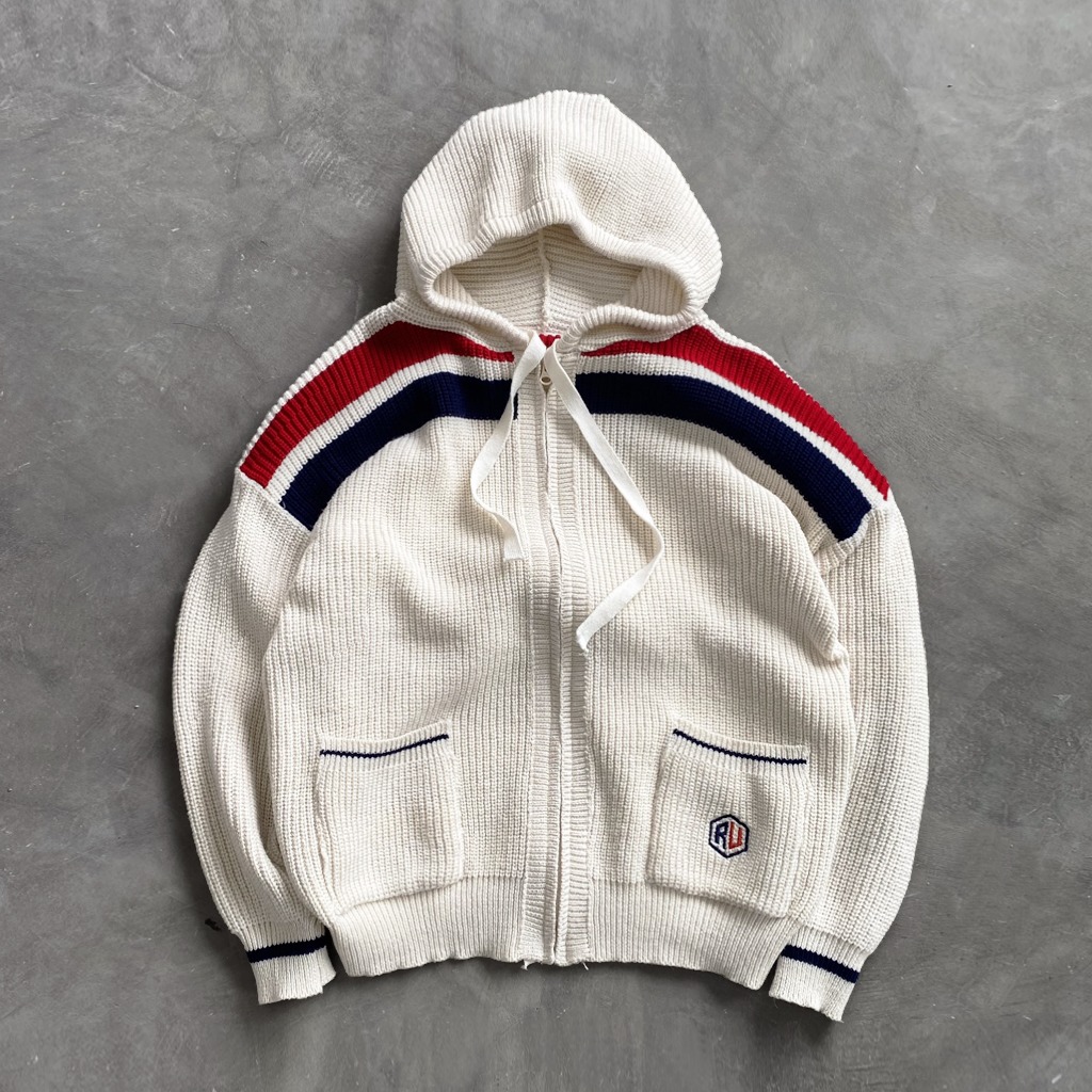 Áo Hoodie Zip len RvR Lucy Cream - Local Brand RvR