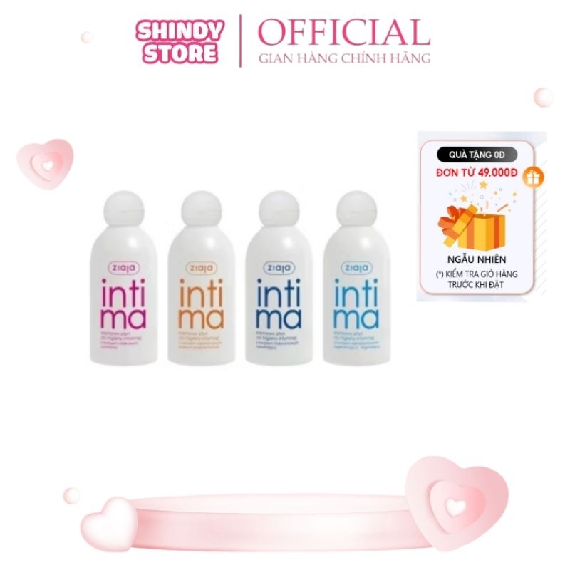 ( Chính Hãng) Dung Dịch Vệ Sinh Phụ Nữ Intima ziaja xuất xứ Ba Lan đủ màu