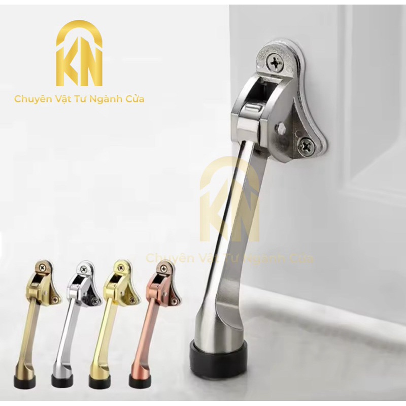 Chân đá cửa -giữa cửa hạn chế gió đập
