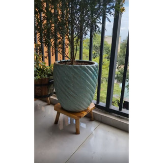 Đôn gỗ chưng cây 10,12,15,20cm lập phương teak