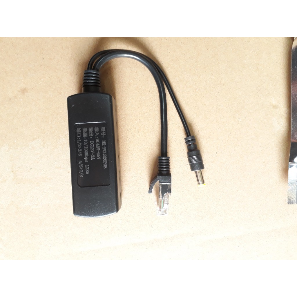 Splitter poe 48V-12V