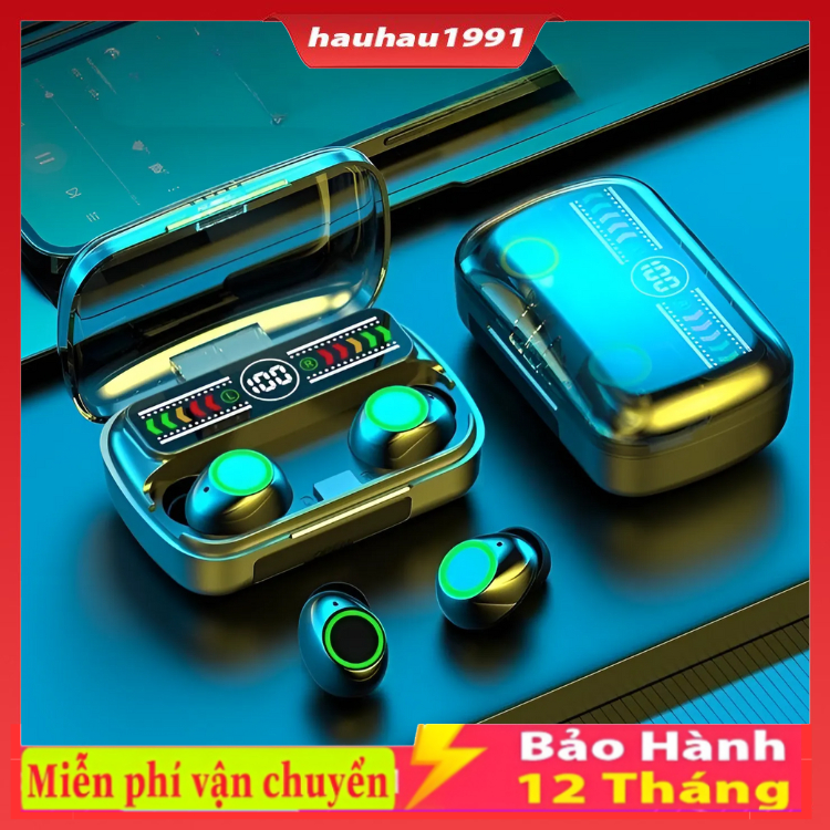 Tai nghe Bluetooth M100 / M10 5.3 tai nghe không dây giải mã kép / đồng bộ hóa video và âm thanh có 