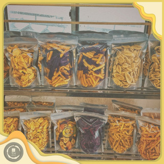 Khoai Lang Cam Sấy Thái Hoà - Hàng xuất khẩu giòn ngọt tự nhiên - Túi [100gr/250gr/500gr]
