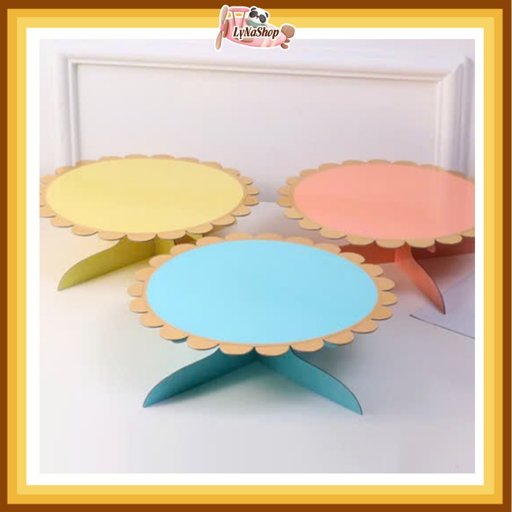 Kệ bánh gato sinh nhật 1 tầng - trang trí sinh nhật