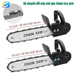 Bộ chuyển đổi Nam xích gắn máy mài 100 mm shengbo CXQ2008 cưa xích cầm tay mini Có bình nhớt tra tự động 12/16 inch