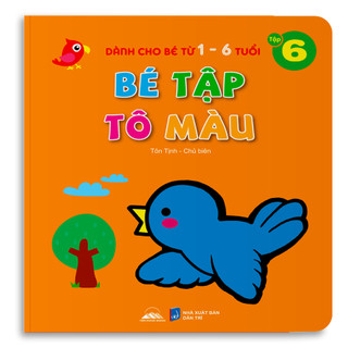 Sách - Bé Tập Tô Màu - Tập 6