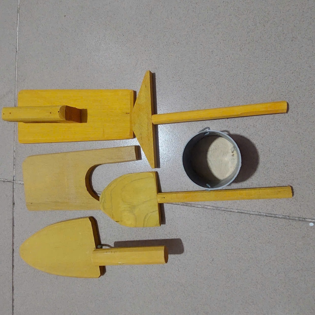 bộ dung cụ xây dựng bằng gỗ