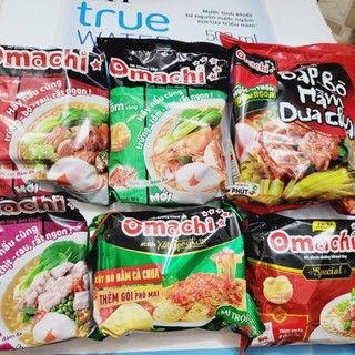  Mì tôm Omachi bắp bò hầm dưa chua xốt bò hầm vang xốt spaghetti  combo 3 gói  