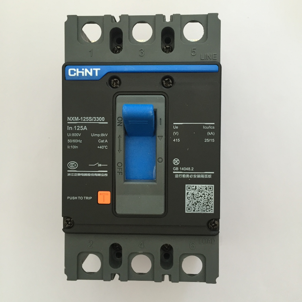 Attomat MCCB CHINT 3 pha NXM-125S