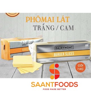 Phô mai lát cam / trắng Dairymont 84 miếng Úc (chỉ giao hỏa tốc trong TPHCM )