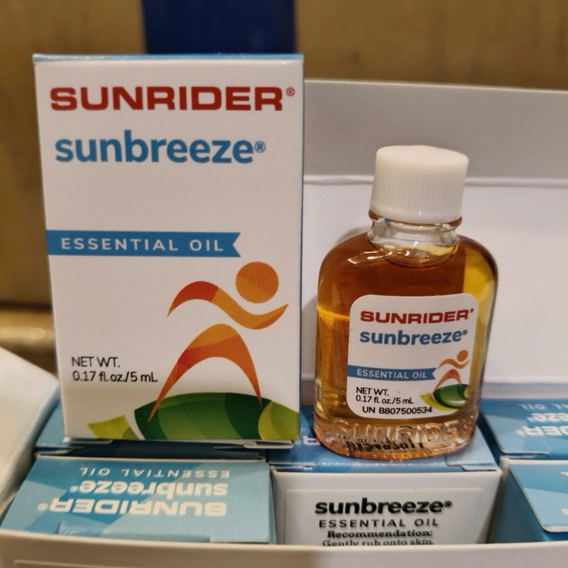 Combo 1 hộp 6 chai - Tinh dầu thần thánh mỹ Sun Breeze của tập đoàn Sunrider nhập khẩu Mỹ.