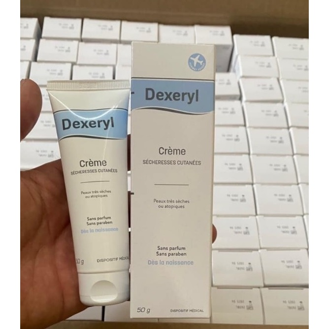 Kem Dưỡng Dexeryl Cream 50g Pháp Dưỡng Ẩm, Dưỡng Da Cho Da Khô, Nẻ
