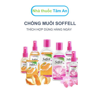 Soffell xịt muỗi chai 30ml/80ml (xịt chống muỗi trong 8 giờ)