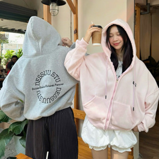 Áo Khoác Nỉ Dessuu Túi Ngược Boxy Nhiều Màu_SSSTore.Aesthetic