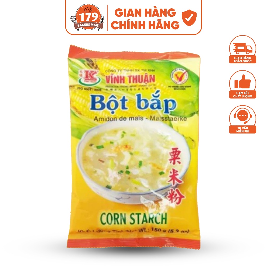 Bột Bắp Vĩnh Thuận 150gr