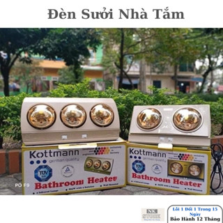 Đèn Sưởi Nhà Tắm Chính Hãng 2,3 Bóng Đèn 275W Dễ Dàng Tháo Nắp Bảo Hành 12 Tháng