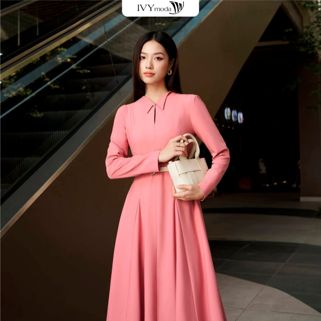 Đầm xòe nữ Rosalie IVY moda MS 48B0012