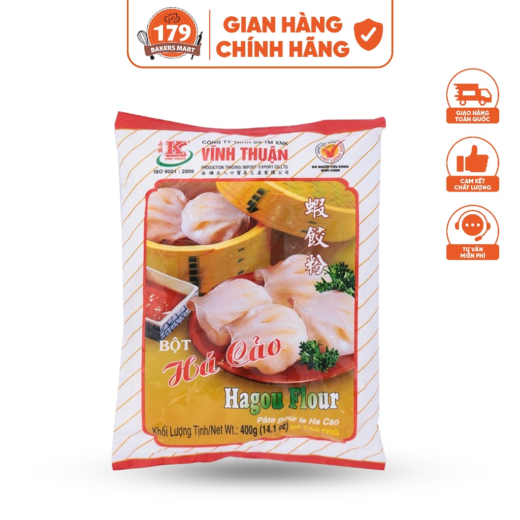 ★ Bột há cảo Vĩnh Thuận gói 400g