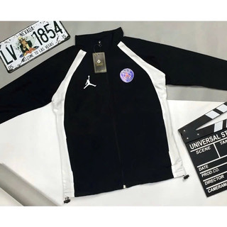 Áo Khoác Nhẹ Paris Nam - Nữ 2 Lớp Chống Nắng PSG Phối 3 Màu Thời Trang Form Xuông Thể Thao - Áo Khoác Dù Unisex