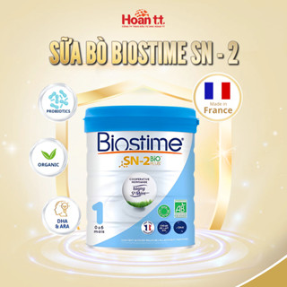 Sữa Bò Phát Triển Toàn Diện Cho Bé Biostime SN-2 Organic-Sữa Bột Cân Bằng Hệ Tiêu Hóa Bé -Sữa Tăng Sức Đề Kháng Cho Trẻ