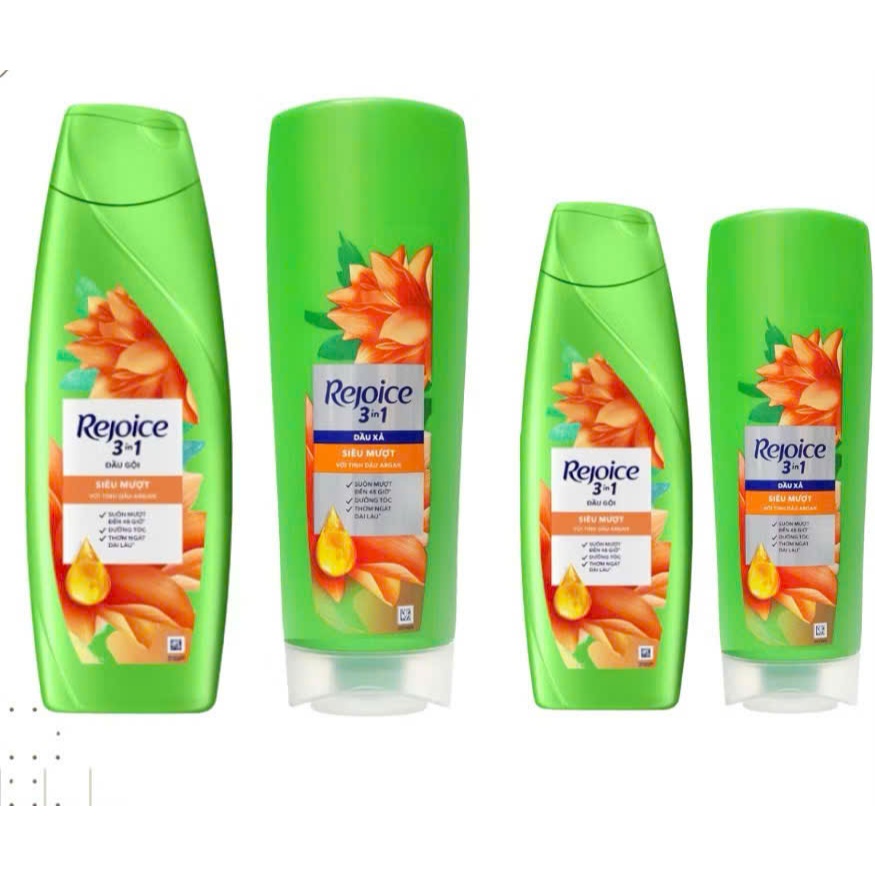 Dầu Xả/ Gội Tóc Mềm Mượt  REJOICE 320Ml