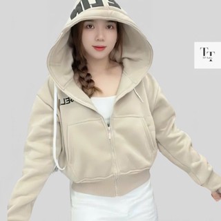  Áo khoác nỉ form lửng 4 túi nón to tay xỏ ngón chống nắng tốt thấm hút mồ hôi T&T 18FASHION 