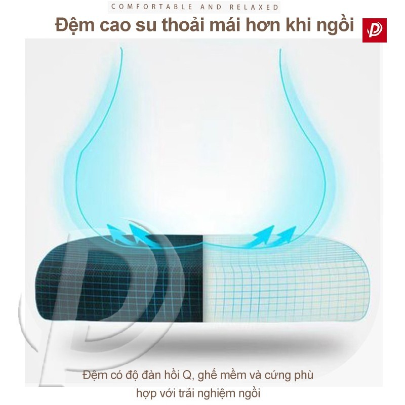 Ghế Xoay Văn Phòng Lưới Cao Cấp Chống Mỏi Lưng Xoay 360 Độ Lưng Cong Học Tập Làm Việc | BigBuy360 - bigbuy360.vn