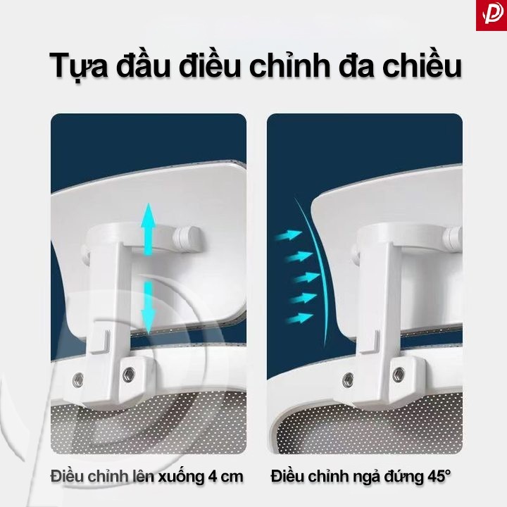Ghế Xoay Văn Phòng Lưới Cao Cấp Chống Mỏi Lưng Xoay 360 Độ Lưng Cong Học Tập Làm Việc | BigBuy360 - bigbuy360.vn