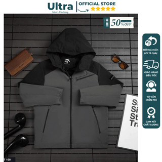 Áo khoác gió nam Quảng Châu Anta thu đông cao cấp dày dặn, phom dáng đẹp, bản new 2024 Ultra UD4-100