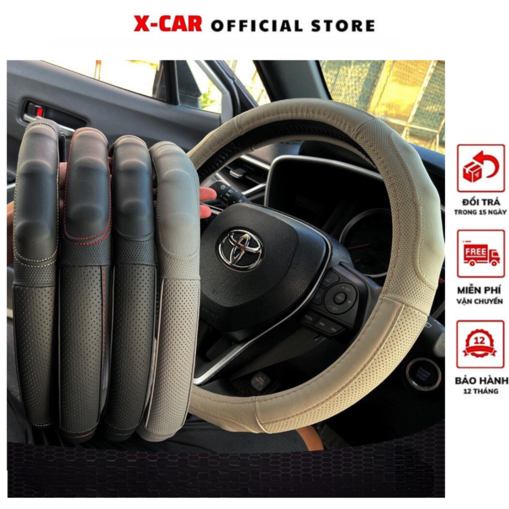 Bọc Vô Lăng Da Thật 100% Cao Cấp