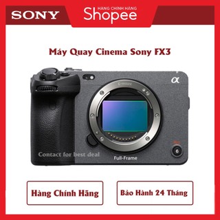Máy Quay Cinema Sony FX3 - Chính Hãng