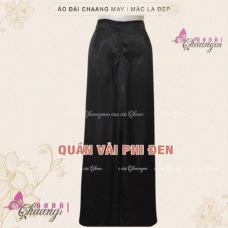 Quần mặc áo dài cách tân nữ truyền thống lụa Ngọc trai may sẵn suông ống rộng thoáng mềm dự tiệc cưới lễ tết đẹp QAD07